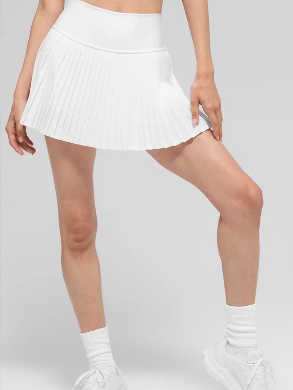 Alo Yoga Grand Slam Tennis Skirt White M NWT
